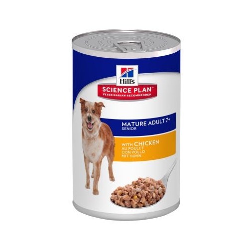 LATA SENIOR CON POLLO 370 G.