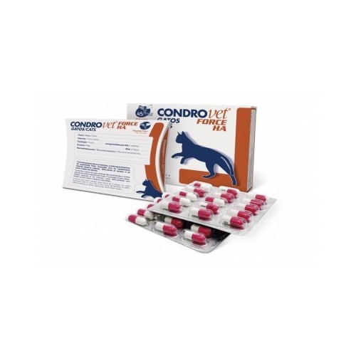 Condrovet Force HA Gatos 45 capsulas