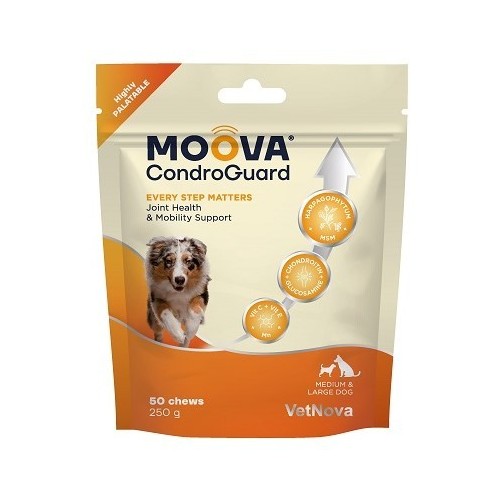 MOOVA CondroGuard Medium & Large Dog - 1 env. x 50 Chews