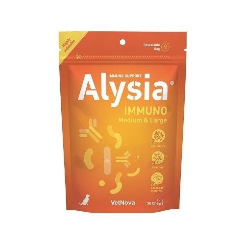 ALYSIA IMMUNO Medium & Large - 1 env. x30 chews