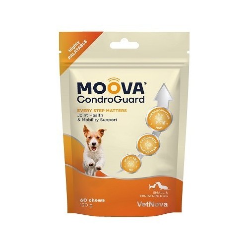 MOOVA CondroGuard Small & Miniature Dog - 1 env. x 60 Chews